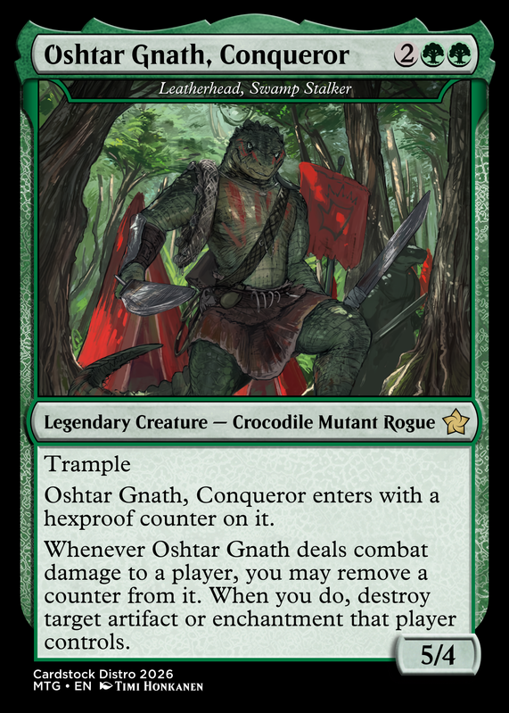 Leatherhead Swamp Stalker (Oshtar Gnath Conqueror)