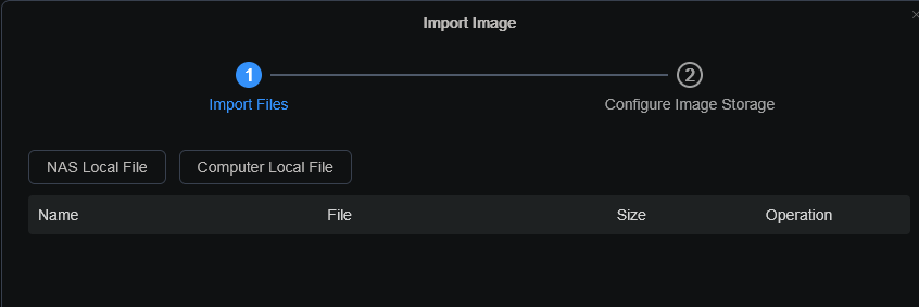 import image