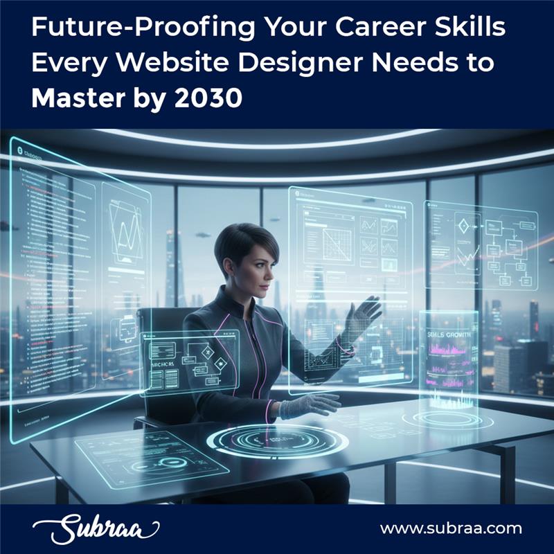 Future-Proofing Your Career: Skills Every Website Designer Needs to Master by 2030-Subraa