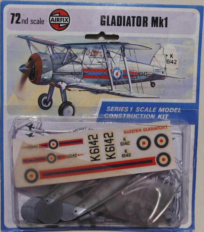 Airfix 72 Gloster Gladiator Mk.I (01002-9)