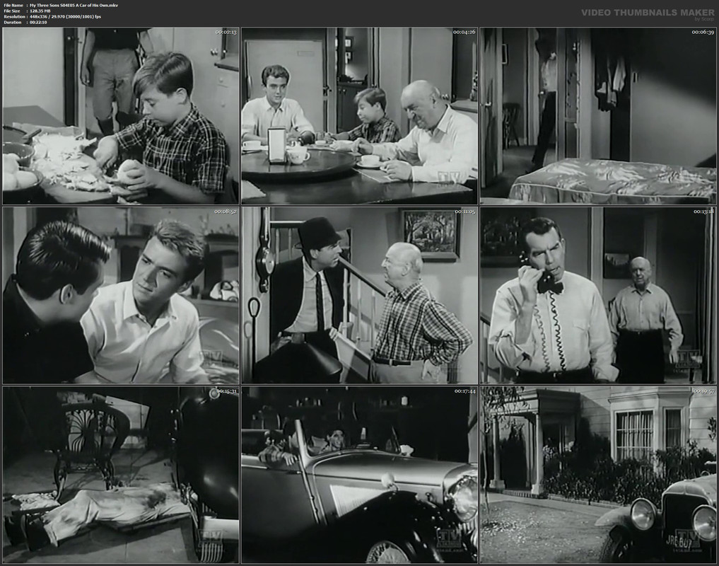 My Three Sons S04E05 A Car of His Own.mkv