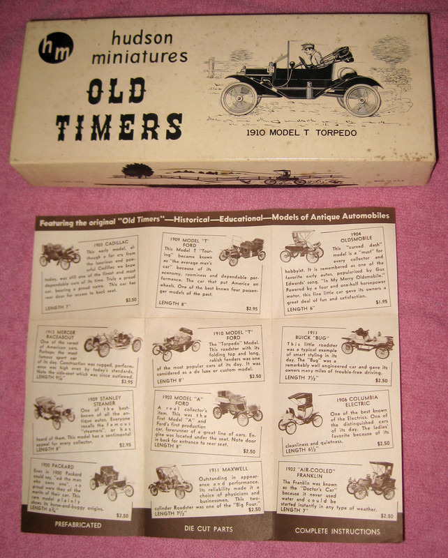 Hudson Miniatures w catalog