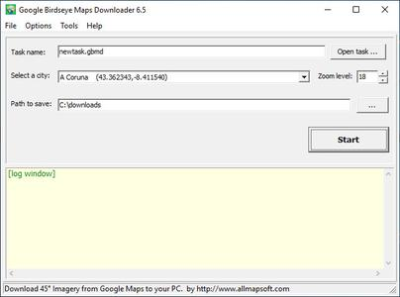 AllmapSoft Google Birdseye Maps Downloader 6.6