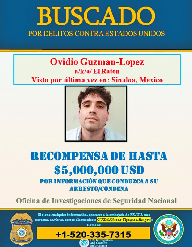 Ovidio Guzmán, hijo del Chapo, ordenó matar a cantante que no quiso actuar en su boda