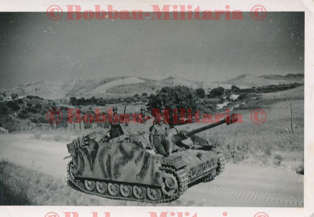 Sturmgeschütz STUG III Langrohr Italien  1944 super Tarnung Tarn
