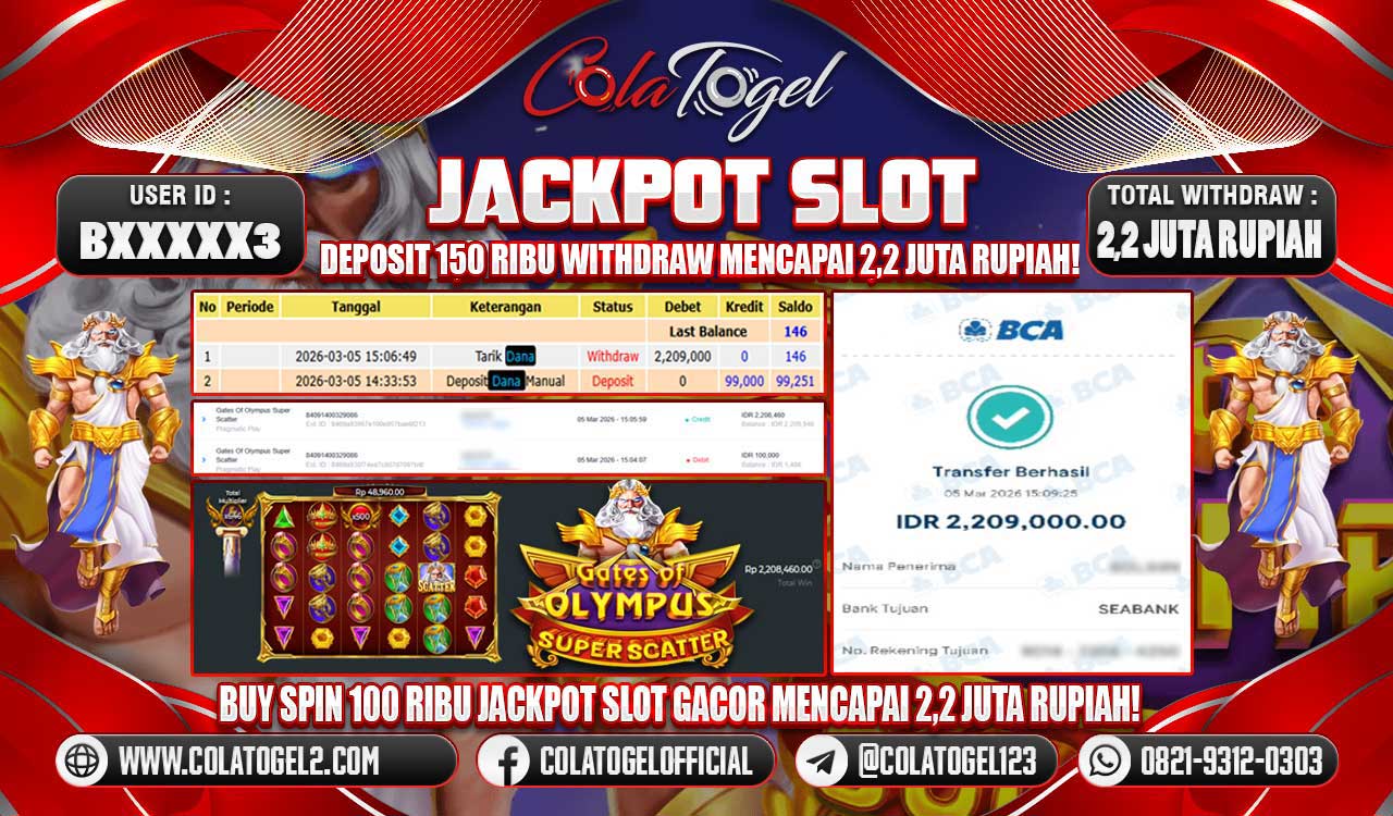 JACKPOT SLOT GACOR!!