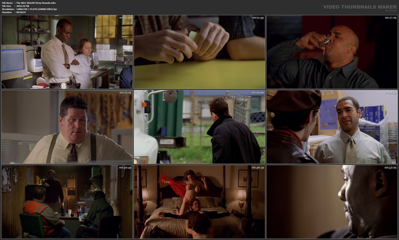 The Wire S02e09 Stray Rounds.mkv