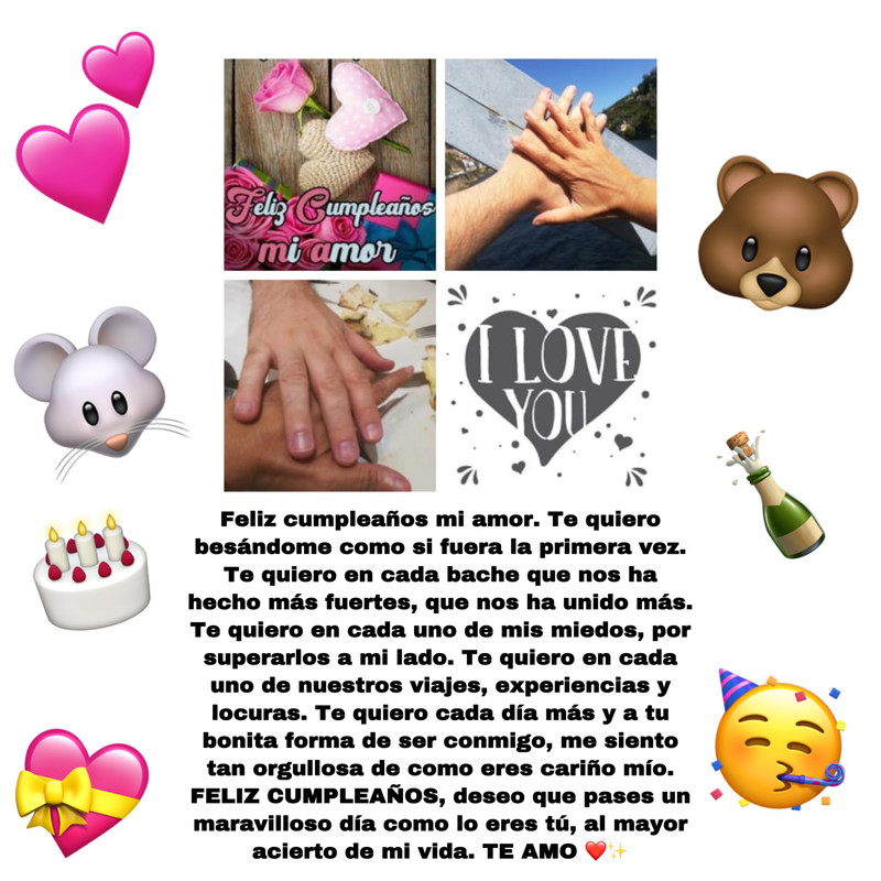 feliz cumpleaños amor