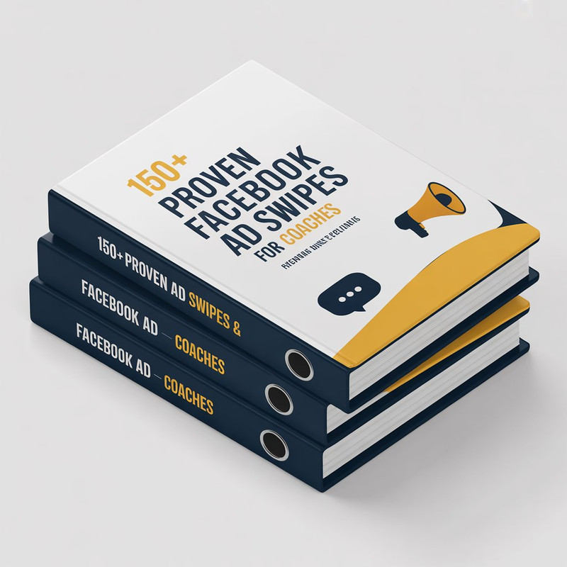 Facebook Ads Swipe File Mockup