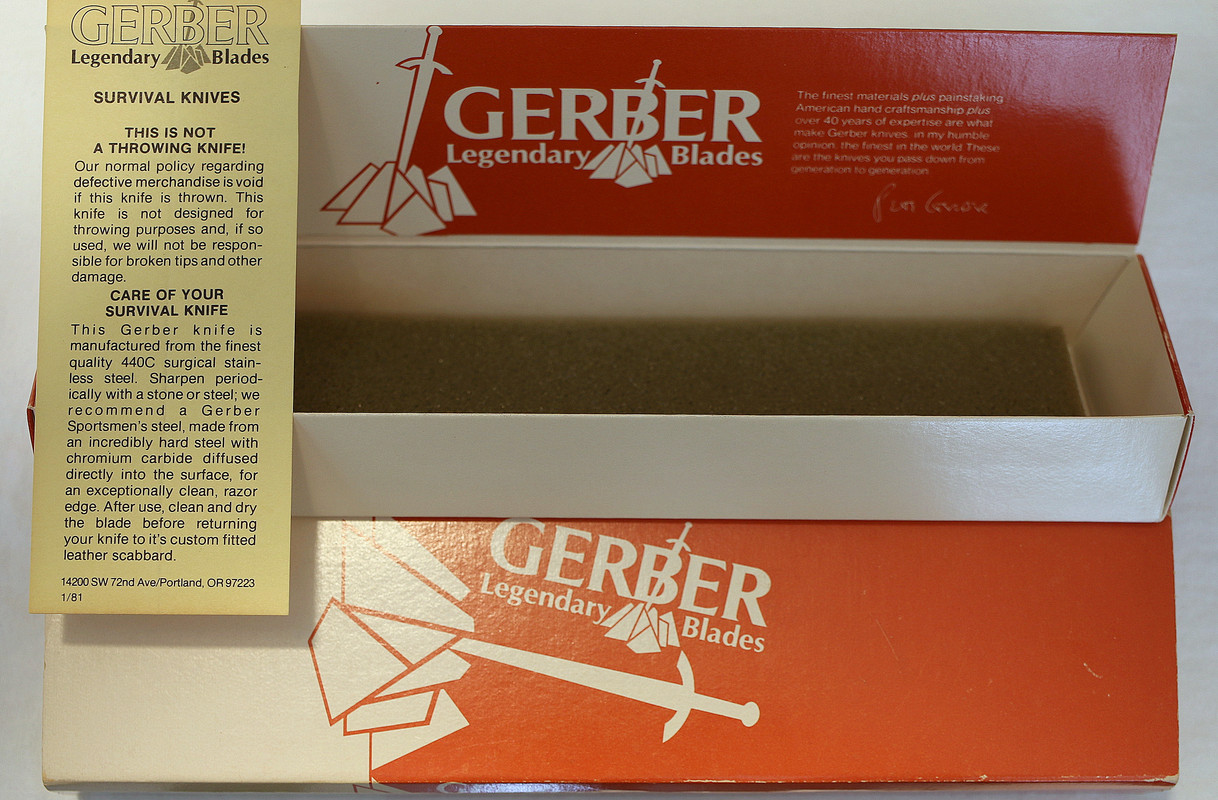 Open boxes with paper tag