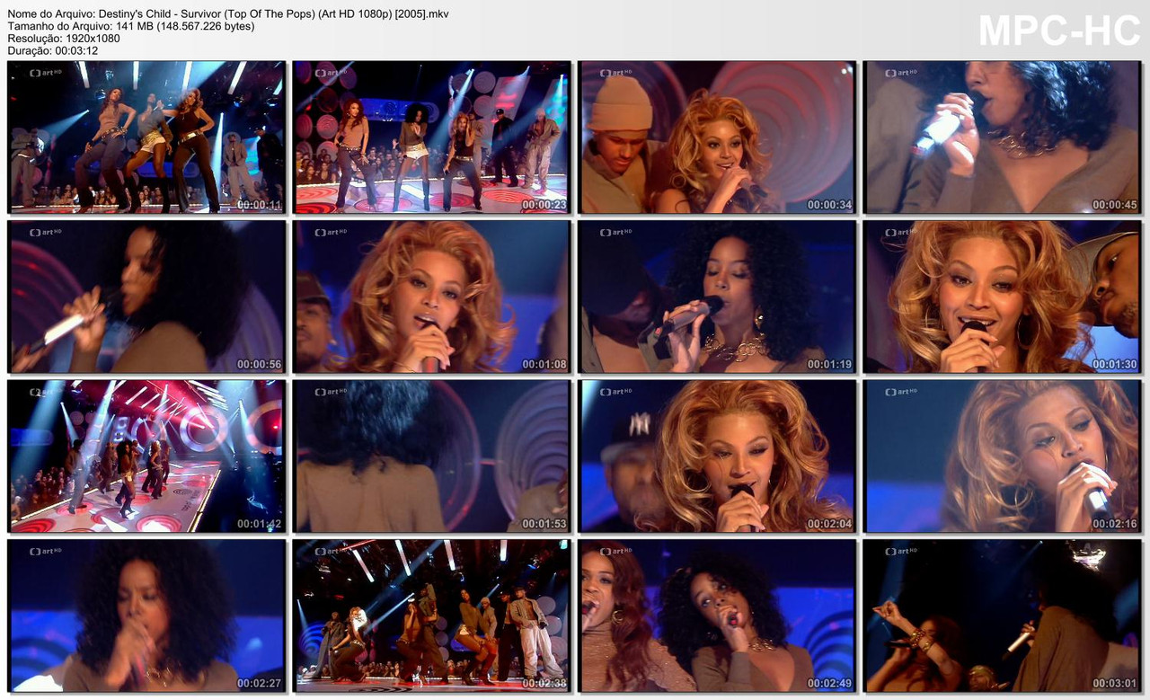 Destiny's Child - Survivor (Top Of The Pops) (Art HD 1080p) [2005]