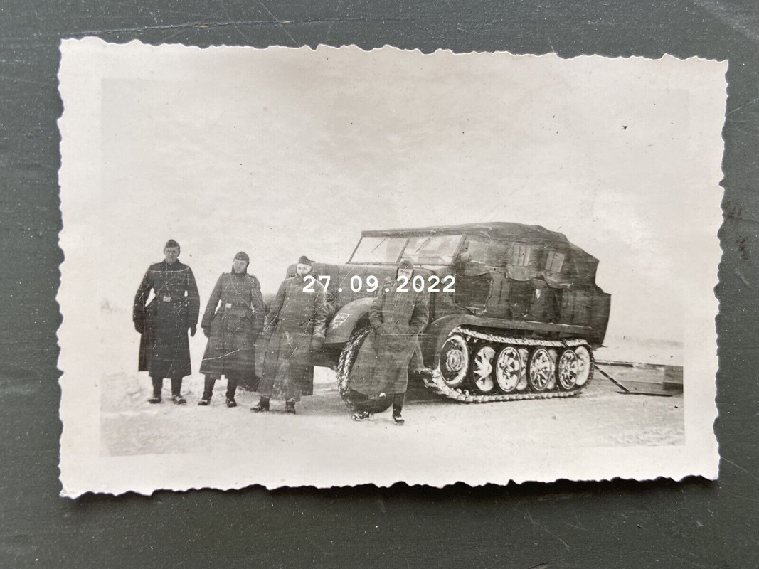 B.71 (mot), Sd.Kfz. im Wintereinsatz in Russland