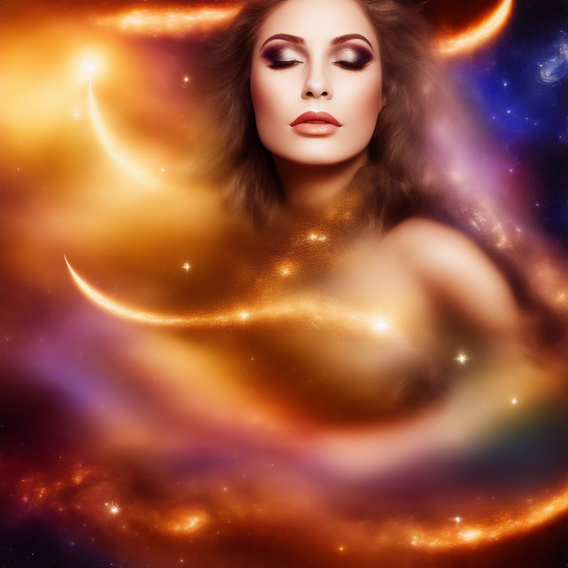 00019-3884799068-1girl, constellation, crescent moon, curly hair, earth (planet), galaxy, golden dre