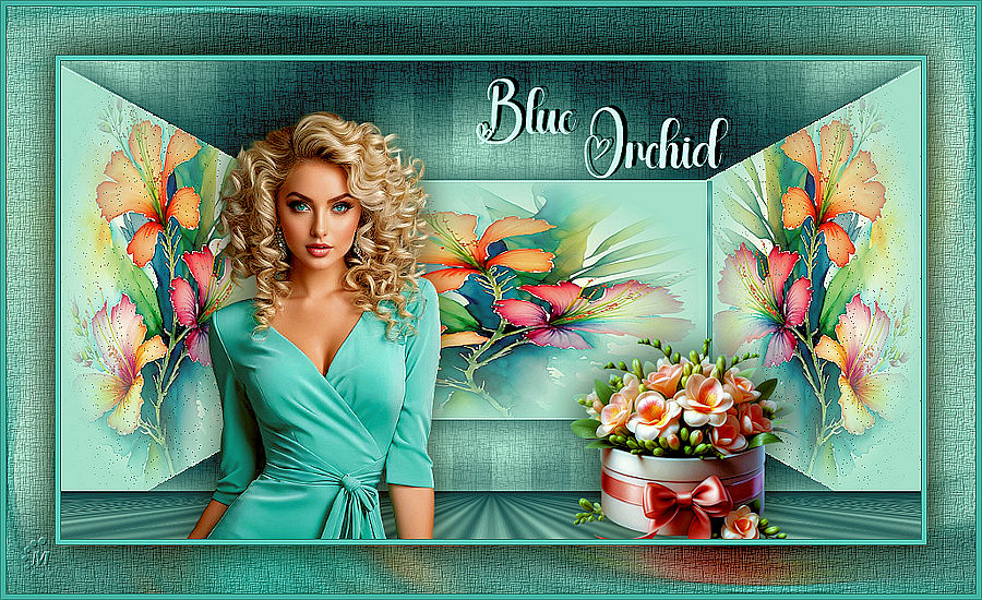 BLUE-ORCHID