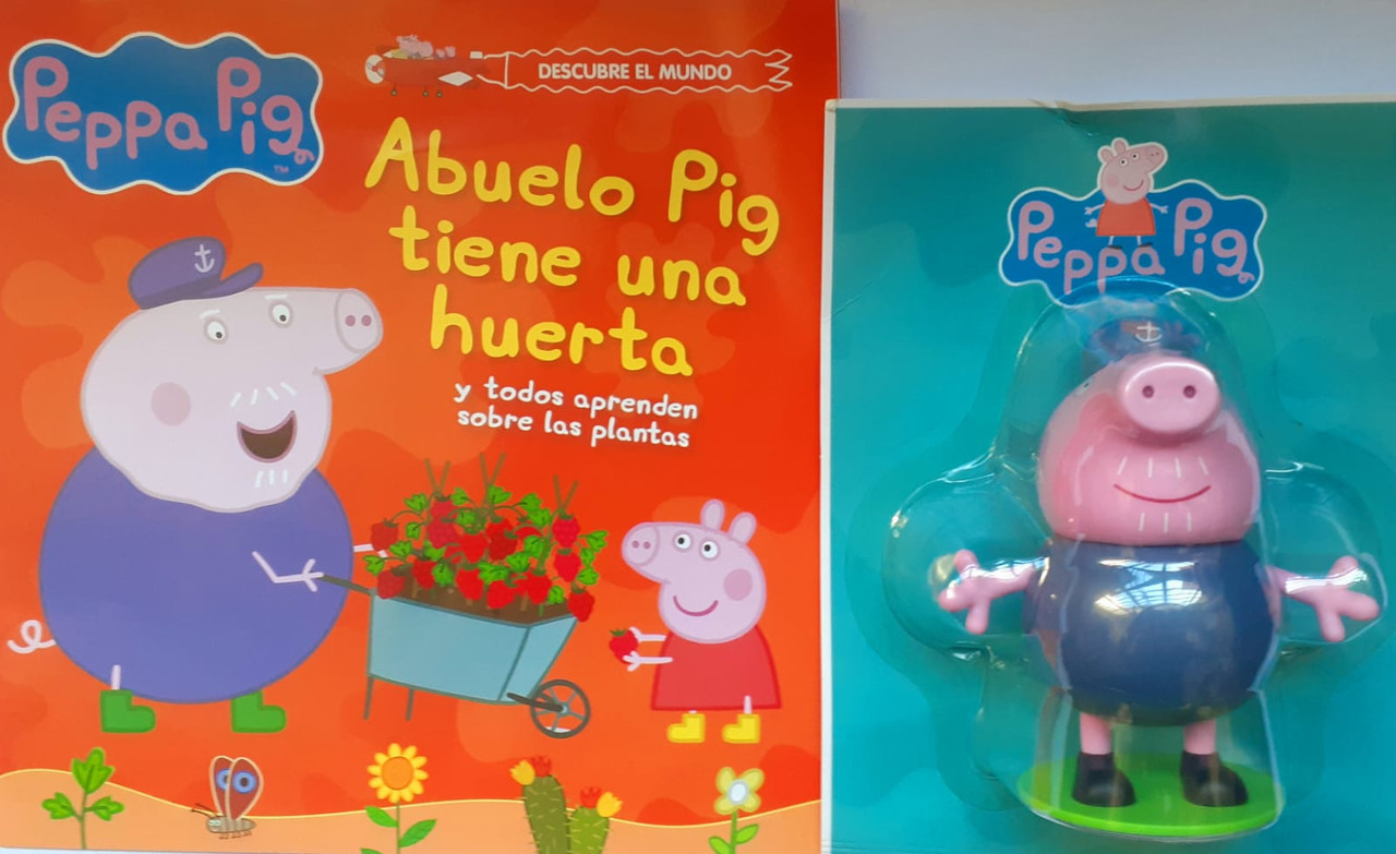 ABUELO PIG TIENE UNA HUERTA+ MUÑECO