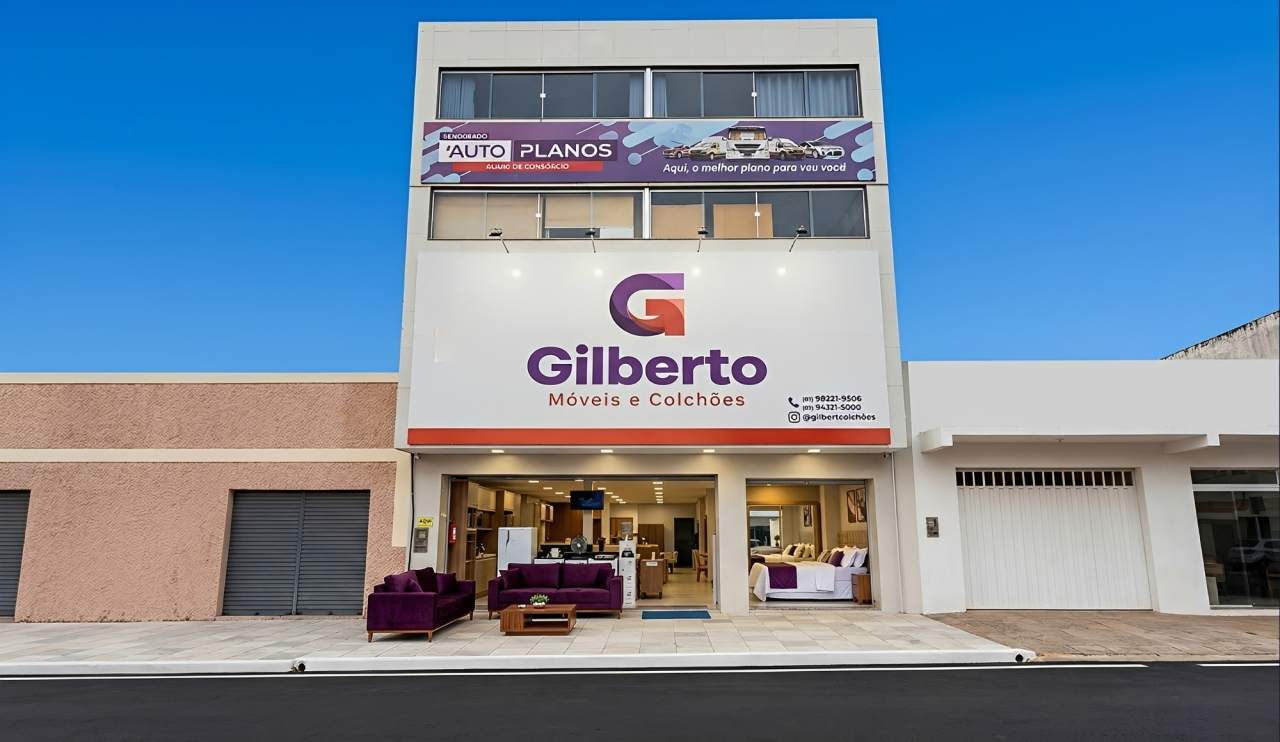 Gilberto Móveis Fachada