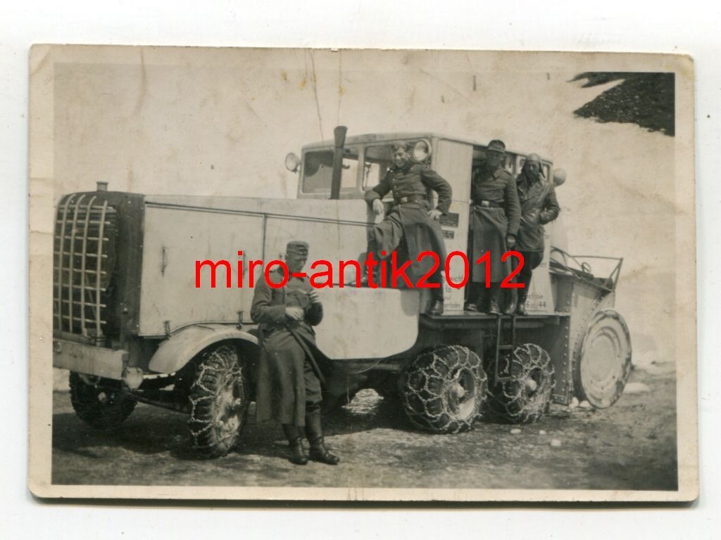 Foto, Schneefräse, snowblower,1.Heeresversuchsab