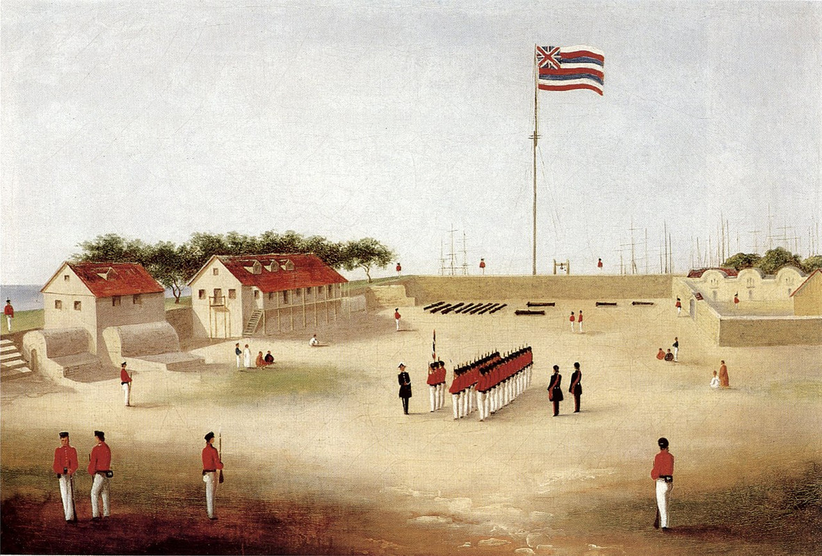https://i.postimg.cc/L6FGByLM/View-of-the-Honolulu-Fort-Interior-oil-on-canvas-painting-by-Paul-Emmert-c-1853-Hawaii-Histo.jpg
