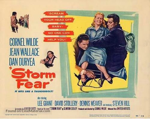 Storm Fear 1955 Cornel Wilde Crime 1080p BRRip x264 Classics