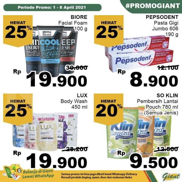 Katalog Promo Giant 1-8 April 2021 
