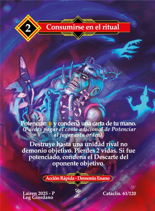 CONSUMIRSE EN EL RITUAL