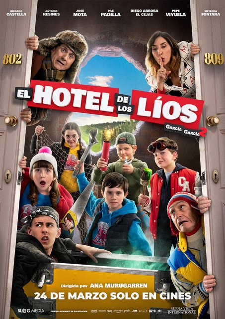 LA PELÍCULA “EL HOTEL DE LOS LÍOS” ES UN SPIN-OFF DE LA PELÍCULA “GARCÍA Y GARCÍA”