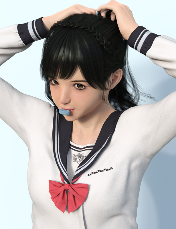 Rikka Character and Rikka Hair for Genesis 8 and 8.1 Females Rikka Character and Rikka Hair for Genesis 8 and 8.1 Females