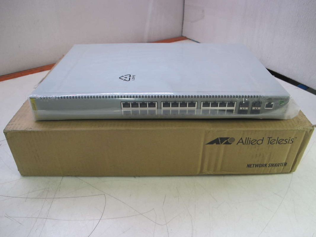 ALLIED TELESIS AT-X230-28GP-10 EDGE SWITCH 990-004647-10 VERINT BA-SW-28POE+