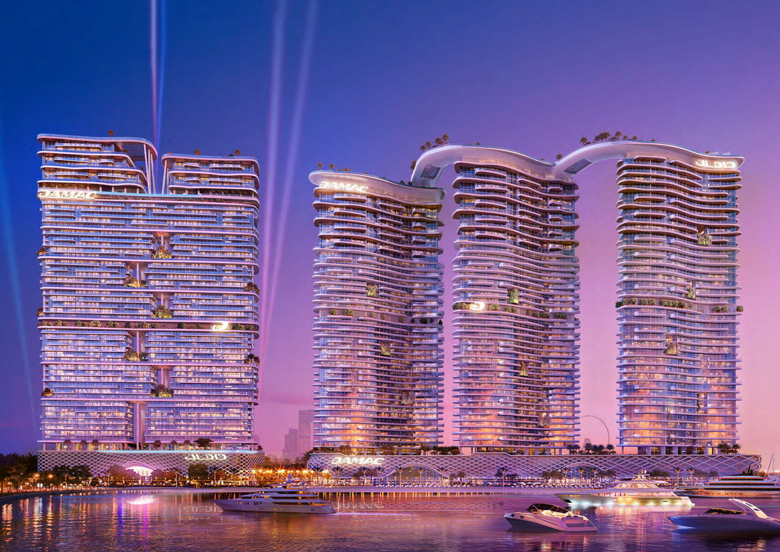 Distress Deal — Mid-floor 1-bedroom Cavalli-branded apartment at Damac Bay 2, Dubai Harbour, with Sea view