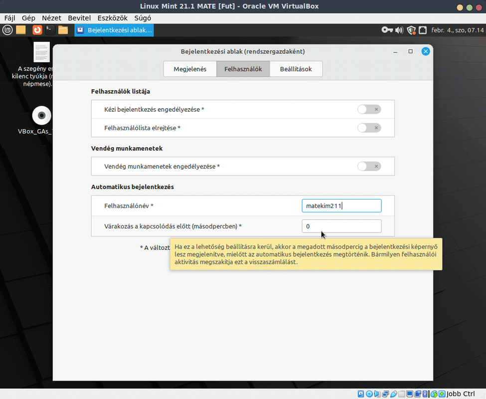 Automatikus bejelentkezés (MATE)_04