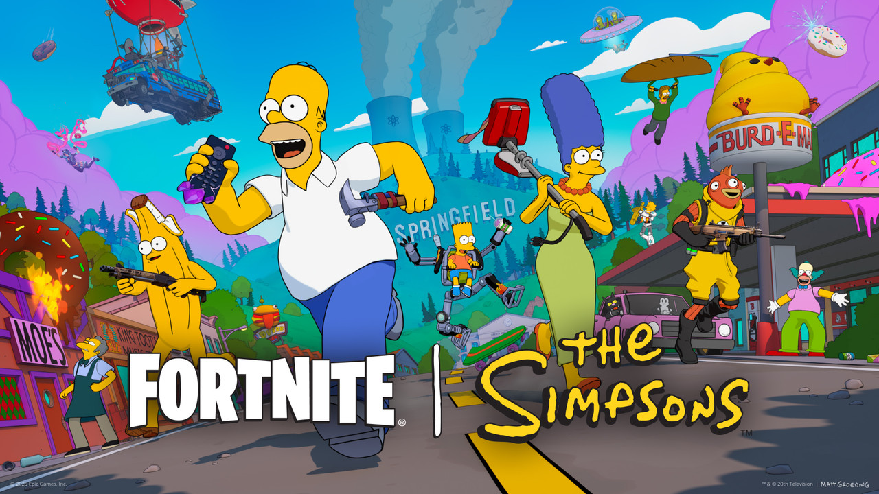 Springfield aterriza en Fortnite Battle Royale