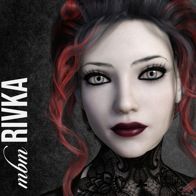 MbM Rivka for Genesis 3 and 8 Female MbM Rivka for Genesis 3 and 8 Female