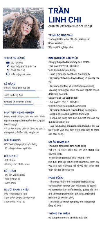 bản cv là gì