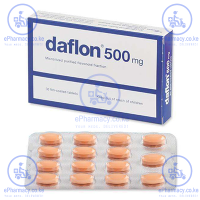 Daflon 500Mg 30Tabs