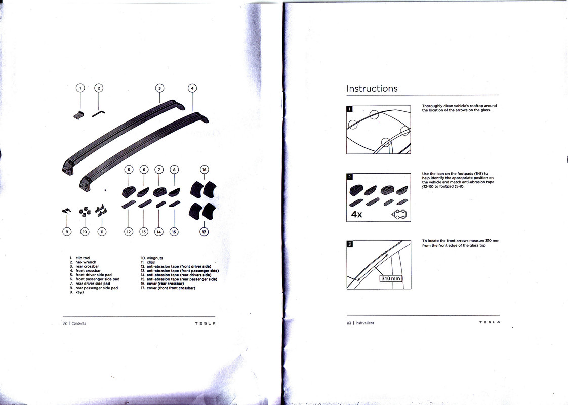 Coffre de Toit Tesla Notice (2)