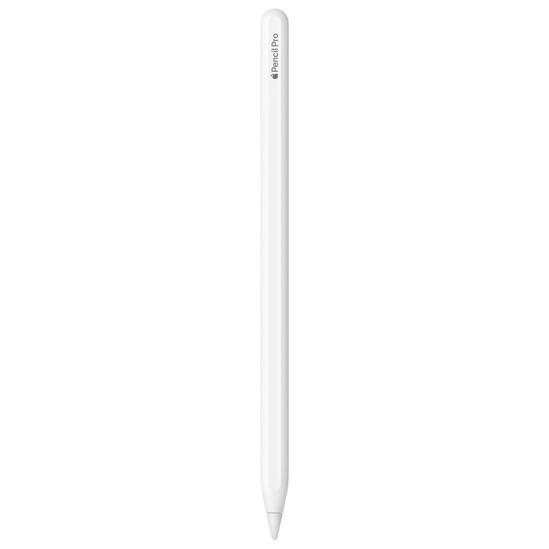 El Apple Pencil Pro mostrando su diseño elegante y minimalista.