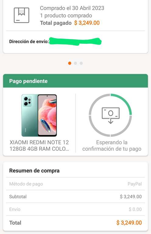 Linio: Xiaomi Redmi Note 12 4G 128/4