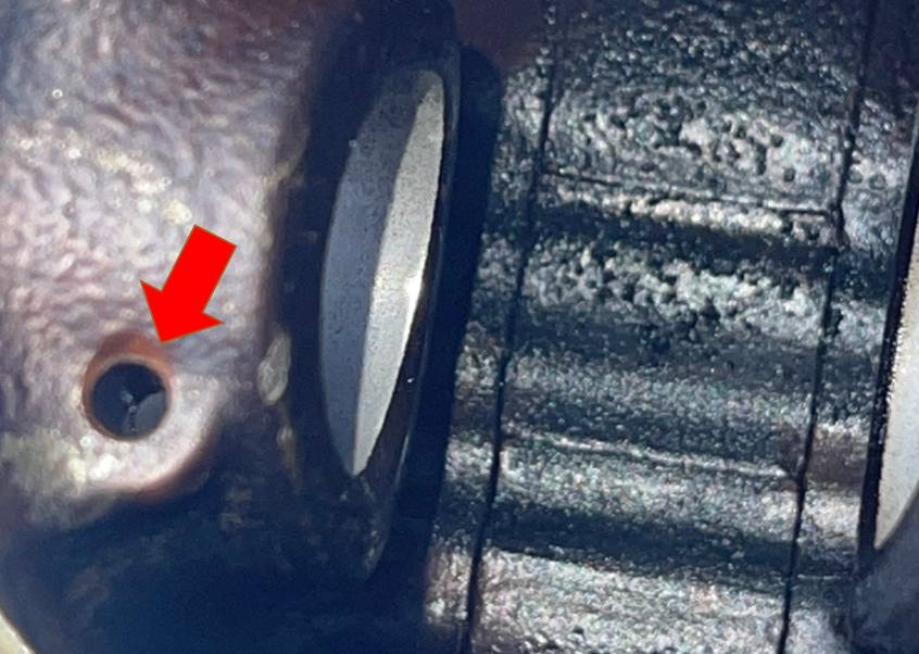 piston brulé