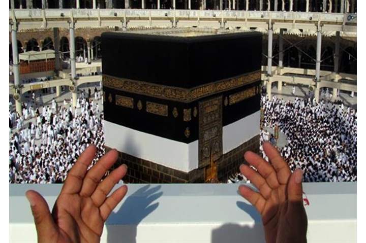 دعاء العمرة عند الكعبة