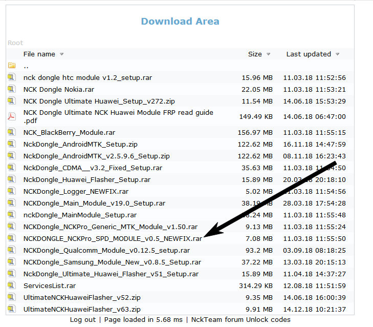nck dongle spreadtrum module 05 crack