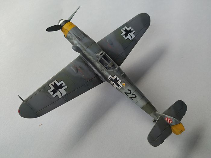 Bf-109G 2.Lj, Hasegawa i Revell 1/72 IMG-20200924-124535