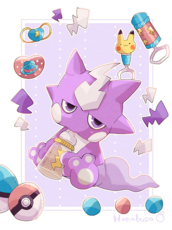 pikachu-and-toxel-pokemon-drawn-by-hanab