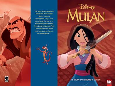 Disney Mulan - The Story of the Movie in Comics (2020)