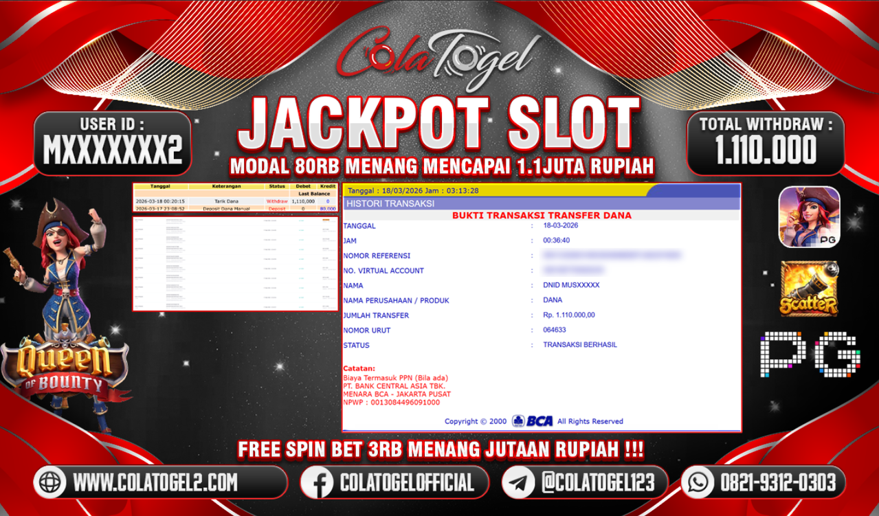 JACKPOT SLOT GACORR!!