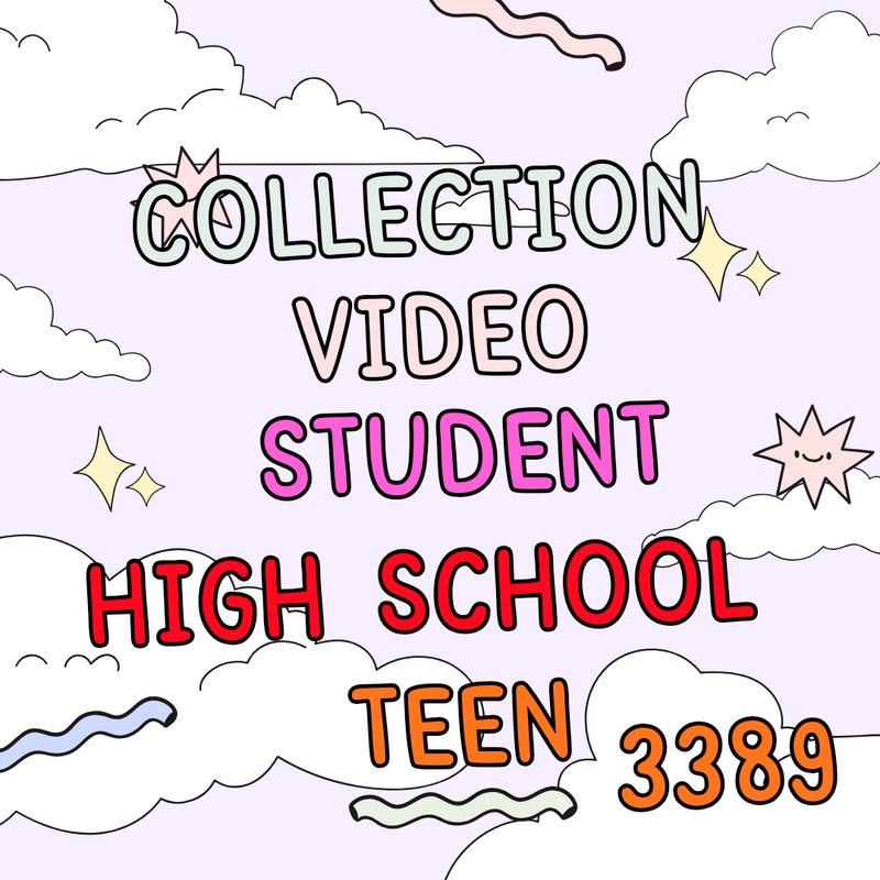 MEGA🏫 collection video student hight school teen 🏫3389🏫