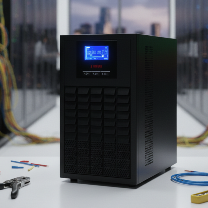 Diagrama da tecnologia On-Line Dupla Conversão