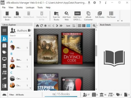 Alfa eBooks Manager Pro / Web v8.4.42.1 Multilingual