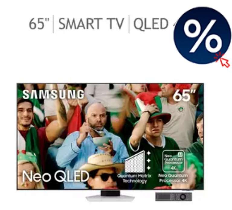 Costco mx Samsung Pantalla 65" NEO QLED SMART TV(sirve para jugar xbox