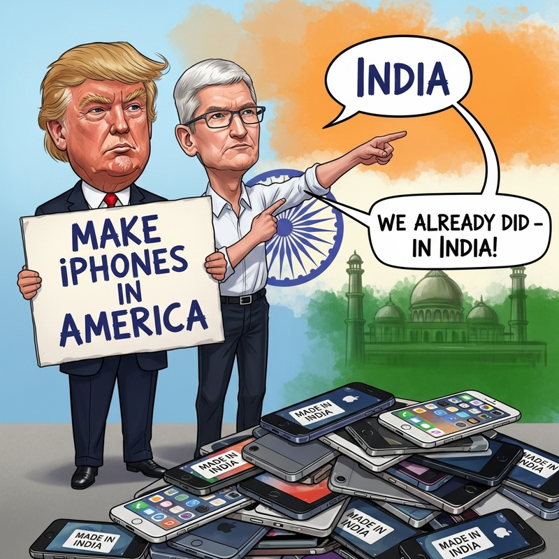iPhone 17 manufacturing in India by Foxconn and Tata Group
