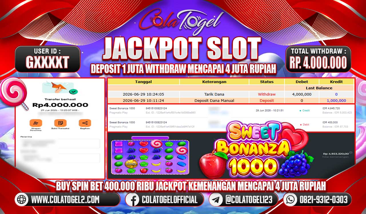 JACKPOT SLOT GACORR!!
